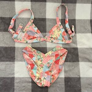 Oneone Swimwear Patchwork Bikini
